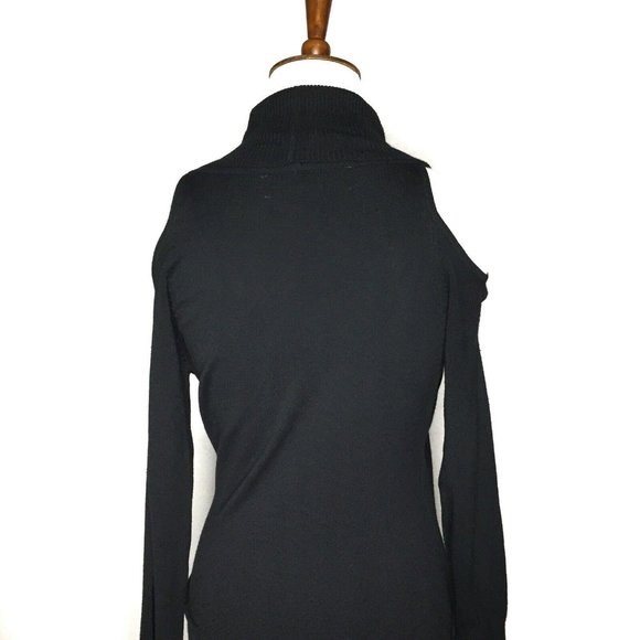 Colleen Lopez Cold Shoulder Faux Wrap Dress - Picture 6 of 6